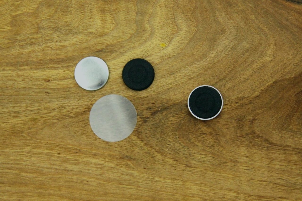 komponenty do przypinek 25mm z magnesem na lodówkę