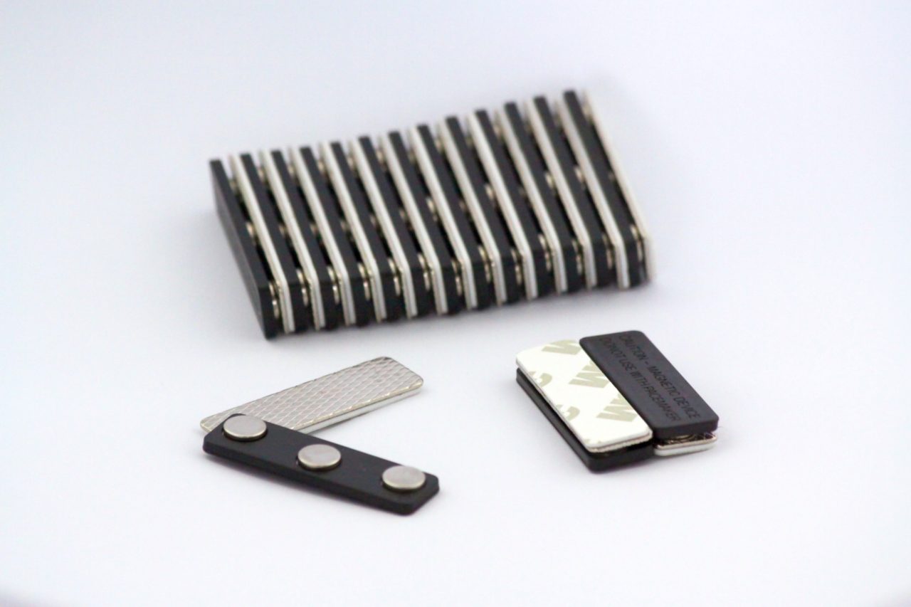 zapięcie na magnes z potrójnym magnesem