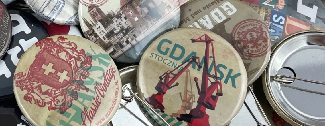 przypinki turystyczne Gdańsk