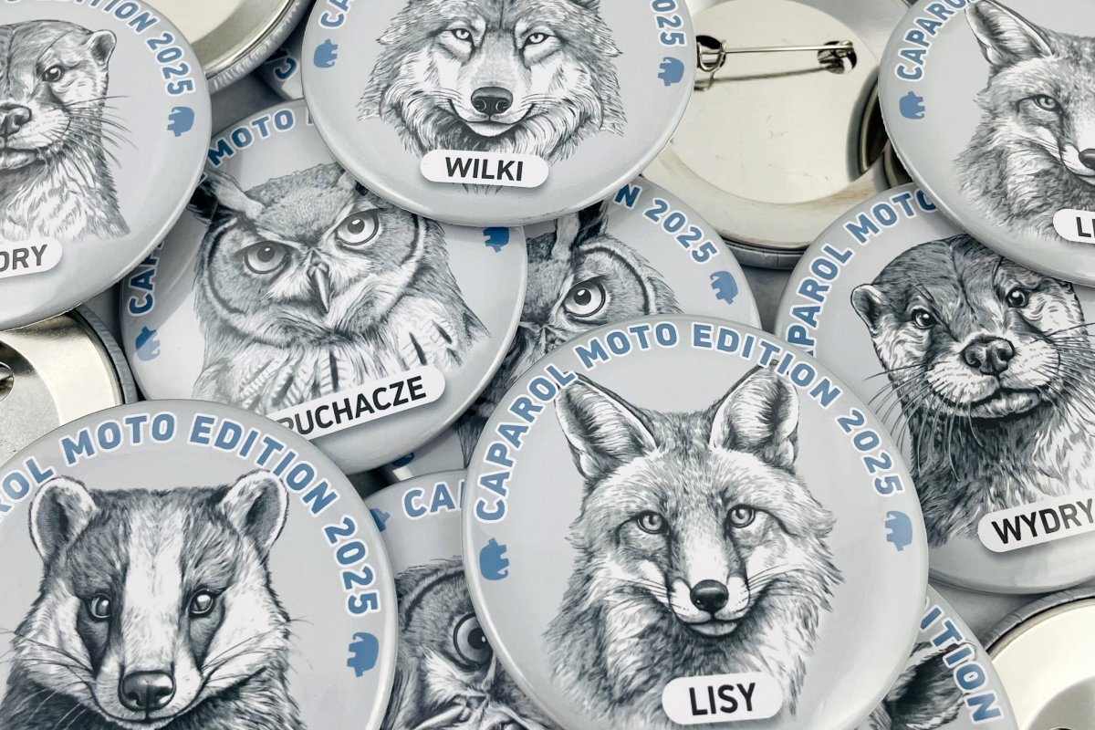 przypinka z własnym nadrukiem