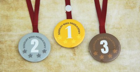 medale z nadrukiem - dla dzieci