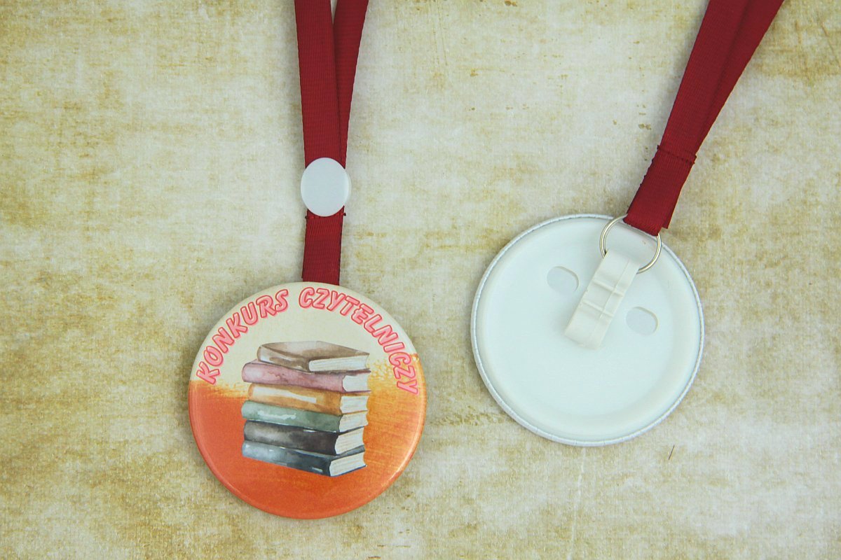 medale z własnym nadrukiem - Buttonfly