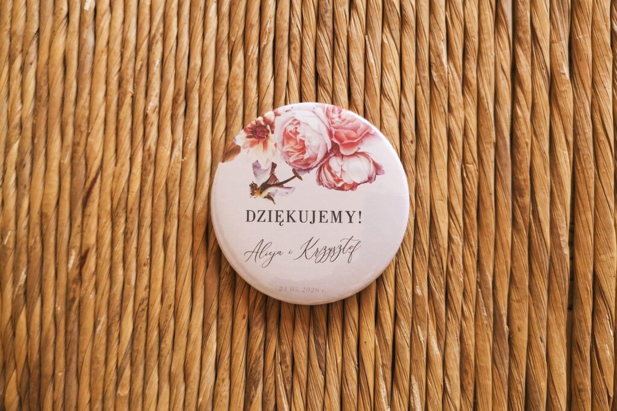 ślubne magnesy na wesele